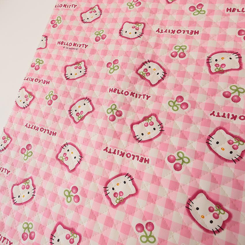 sanrio（サンリオ） ハローキティ サクランボ オックスキルト 50cm単位