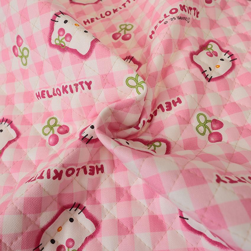 sanrio（サンリオ） ハローキティ サクランボ オックスキルト 50cm単位