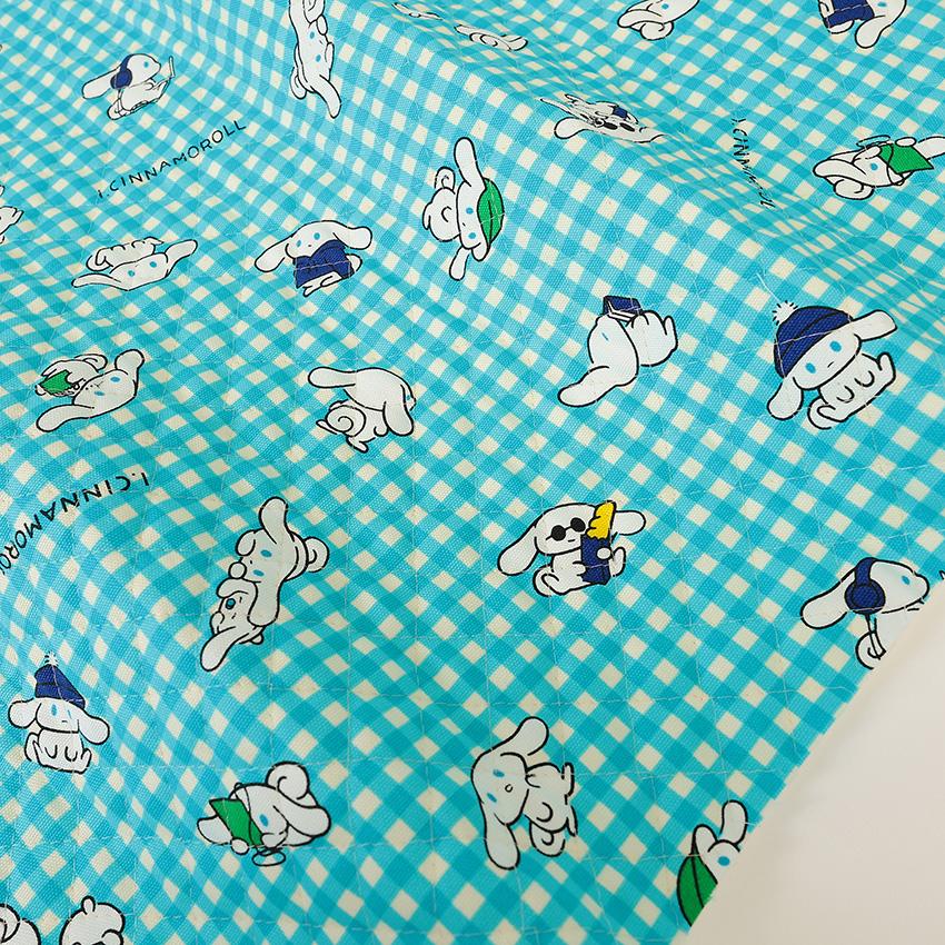 sanrio（サンリオ） アイシナモロール ギンガムチェック オックス