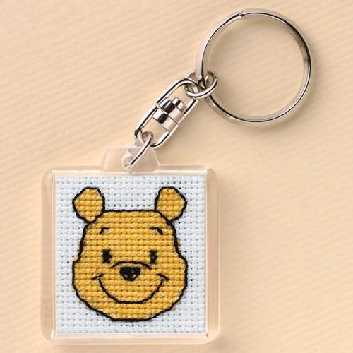 Disney 刺繍 キット オリムパス キーリング くまのプーさん 秋