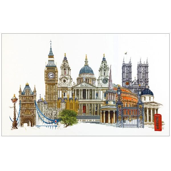 刺繍 輸入キット Thea GOUVERNEUR London ロンドン White Aida 470