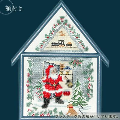刺繍 輸入キット O.O.E. Choose Santa Claus gift｜クリスマス