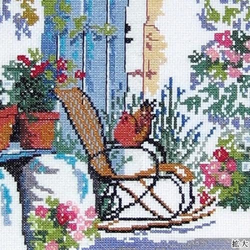 刺繍 輸入キット O.O.E. Afternoon rocking chair : 手芸材料の通販