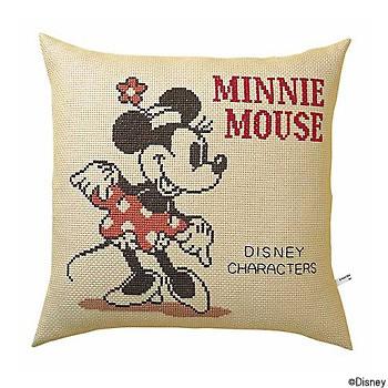 刺繍 キット オリムパス Disney クッション ミニーマウス キャメル 手芸材料の通販シュゲールyahoo 店 通販 Yahoo ショッピング