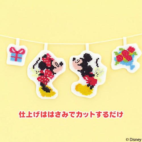 刺繍 キット オリムパス ディズニー ガーランド ミッキー ミニー 手芸材料の通販シュゲールyahoo 店 通販 Yahoo ショッピング