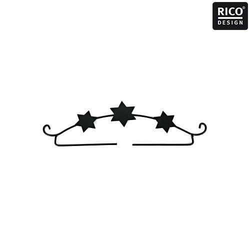 刺繍 刺しゅう額 Rico Deco Hanger Stars 21cm 黒 星3つ 手芸材料の通販シュゲールyahoo 店 通販 Yahoo ショッピング