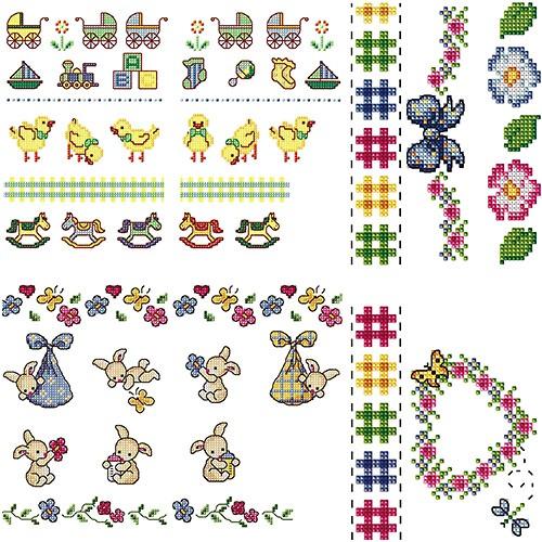 刺繍 図案集 DMC BABY＆KIDS ベイビー＆キッズ : 手芸材料の通販