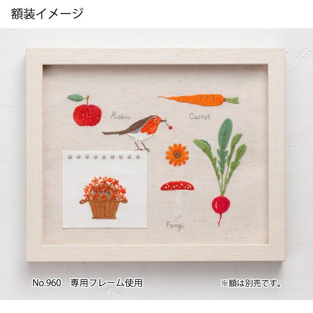刺繍　キット　COSMO（ルシアン）　青木和子カラーコレクション・レッド｜shugale1｜05