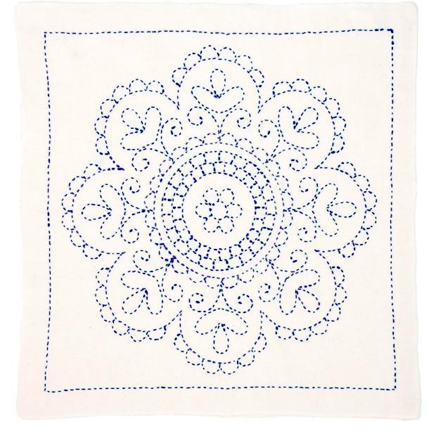 藤ちょこ　刺繍アート　白拍子　花子　シリアル1番 藤ちょこ 刺繍アート 白拍子 花子 シリアル1番 - メルカリ