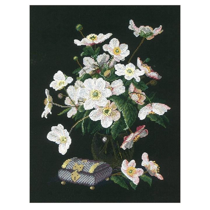刺繍 輸入キット Charivna Pearl still life（真珠の静物）◎PUSH 輸入刺繍◎