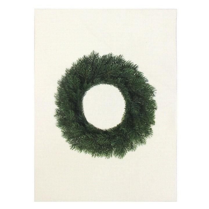 刺繍 刺しゅう布 INTERSTISS Printed Aida 5.5 ホワイト×クリスマス