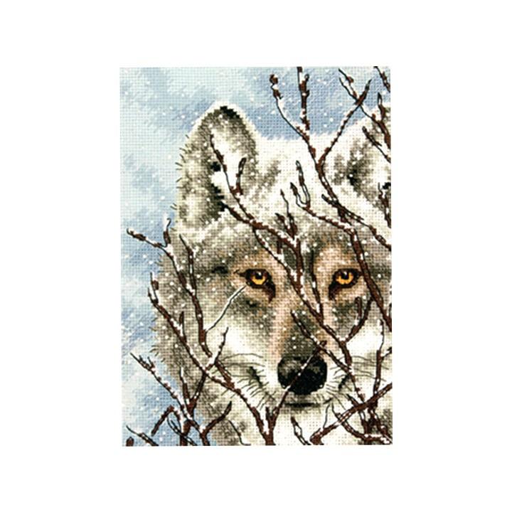 刺繍 Dimensions Wolf｜刺しゅうキット クロスステッチ GOLDCOLLECTION