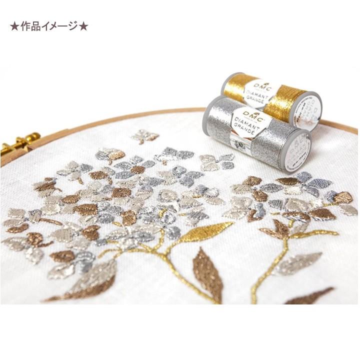 刺繍 刺しゅう糸 DMC ディアマント グランデ メタリック糸 単品