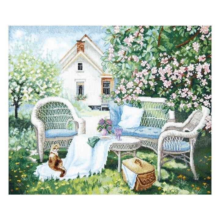 刺繍 Charivna Blooming Garden 花咲く庭 Bt 251 輸入キット クロスステッチ キット 手芸材料の通販シュゲールyahoo 店 通販 Yahoo ショッピング