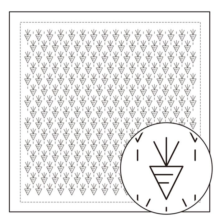 刺し子布パック オリムパス 一目刺しの花ふきん ほんわか ニンジン H 1092 かわいい にんじんさん ふきん 子供向き おうち時間 刺しゅう布 手芸材料の通販シュゲールyahoo 店 通販 Yahoo ショッピング