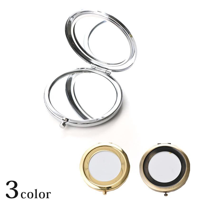 クラフトハートトーカイ コンパクトミラー 丸型 (フラット板) 外径7cm