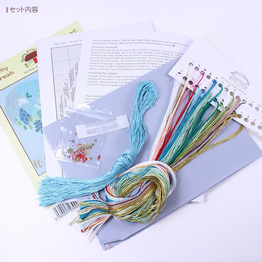 Bothy Threads クロスステッチ刺繍キット ロンドン 景色