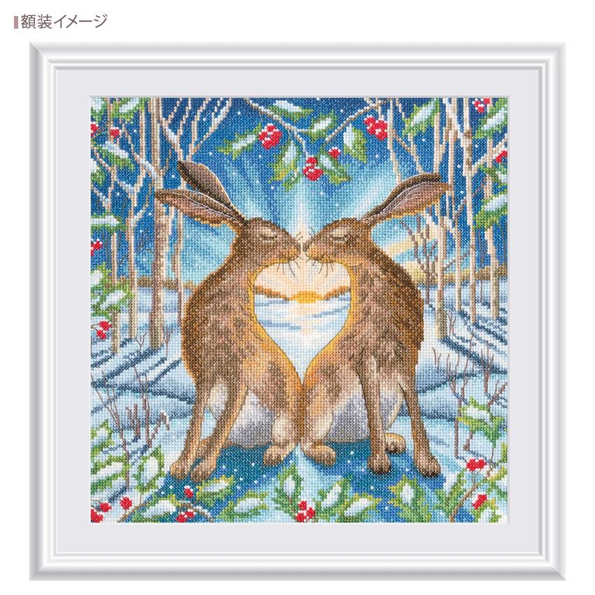 刺繍 刺しゅう輸入キット RTO Good morning おはよう | うさぎ ウサギ