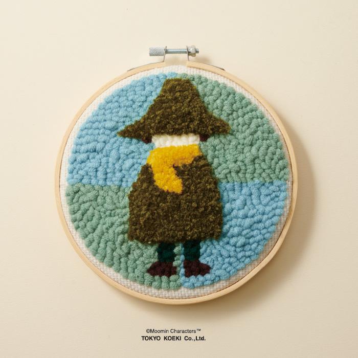パンチニードル キット ムーミンと仲間たち「スナフキン」 10-3832