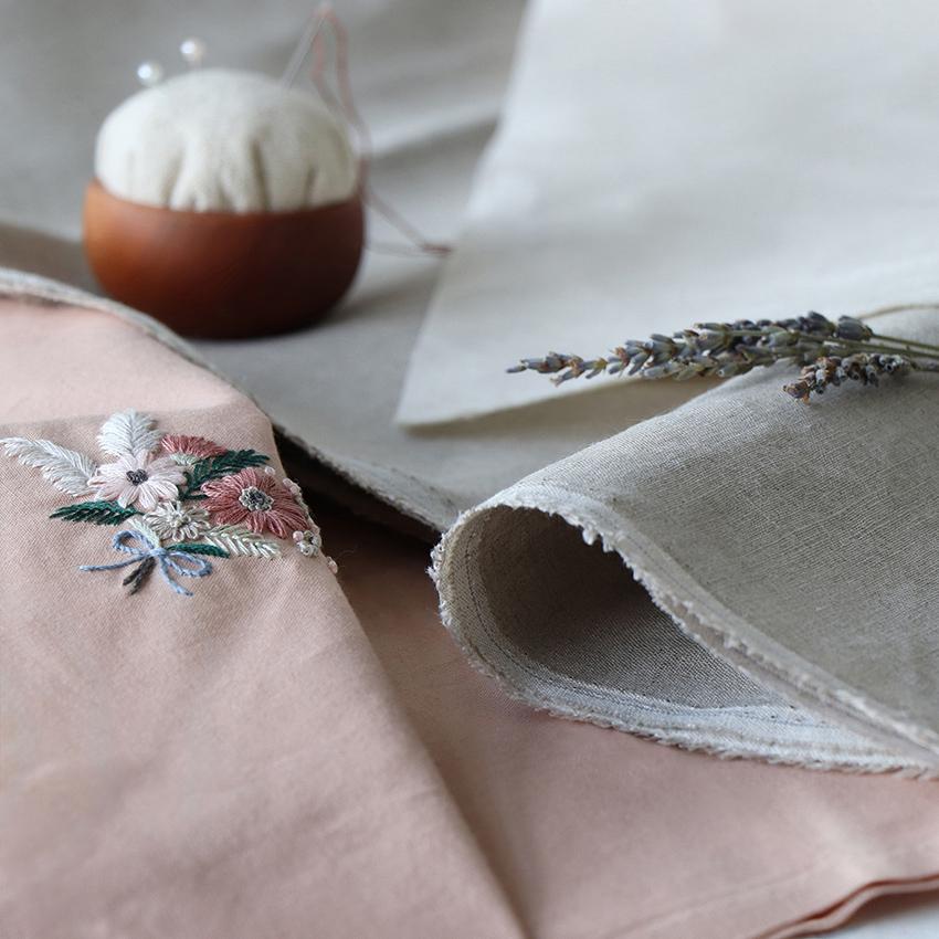 オリムパス ステッチクロス ガーデンパーティ フローラリネン 62