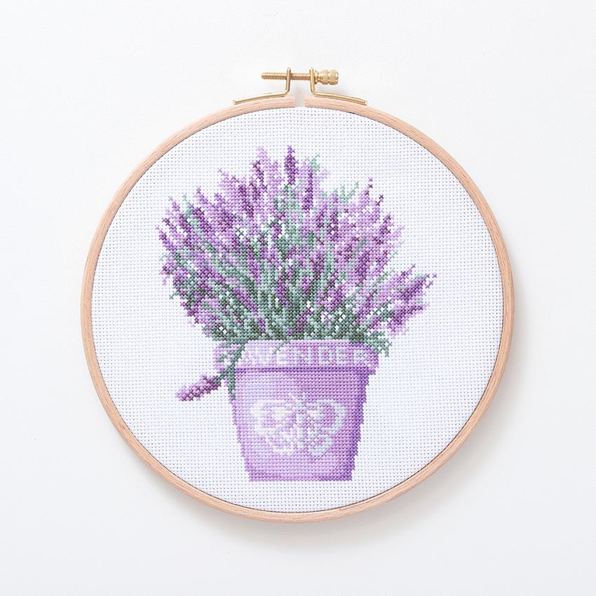 DMC JPXC0411-A 刺しゅうキット ラベンダー | ディーエムシー