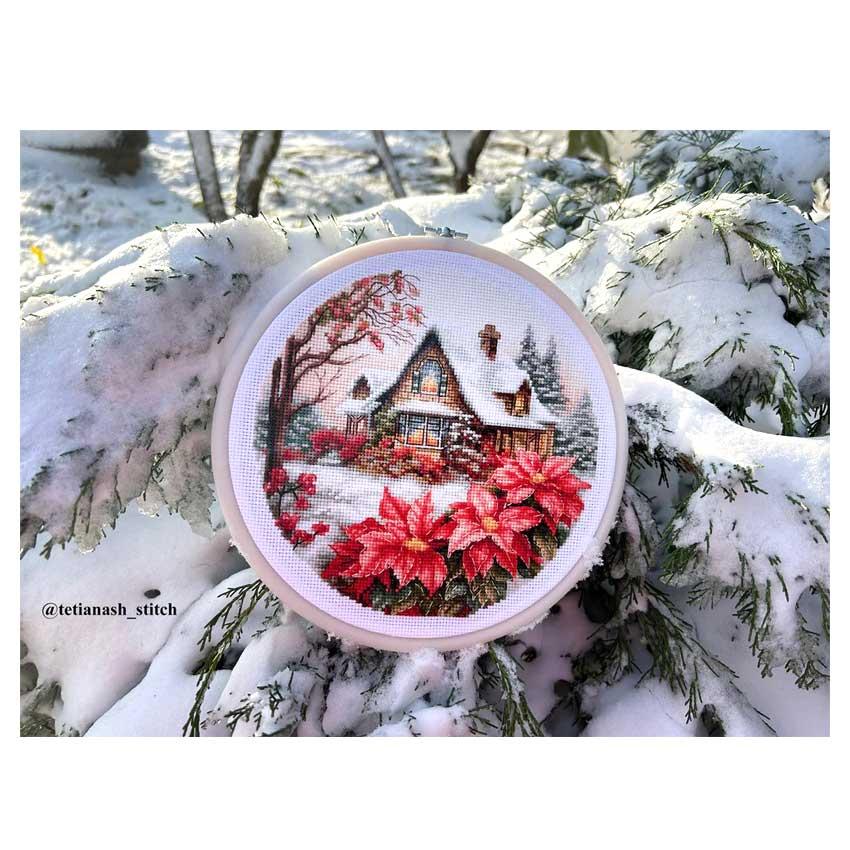 刺繍 輸入キット Luca-S(ルーカス)LITTLE HOUSE IN THE FOREST BC227 