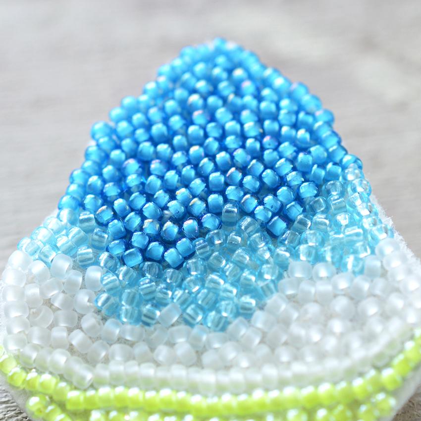 19box♡様〖ご確認用 〗ビーズ刺繍ブローチ はらぺこブローチキット_01