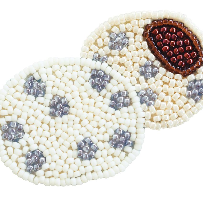 Harapeko BROOCH 豆大福 HCA20//11 | はらぺこブローチキット ビーズ