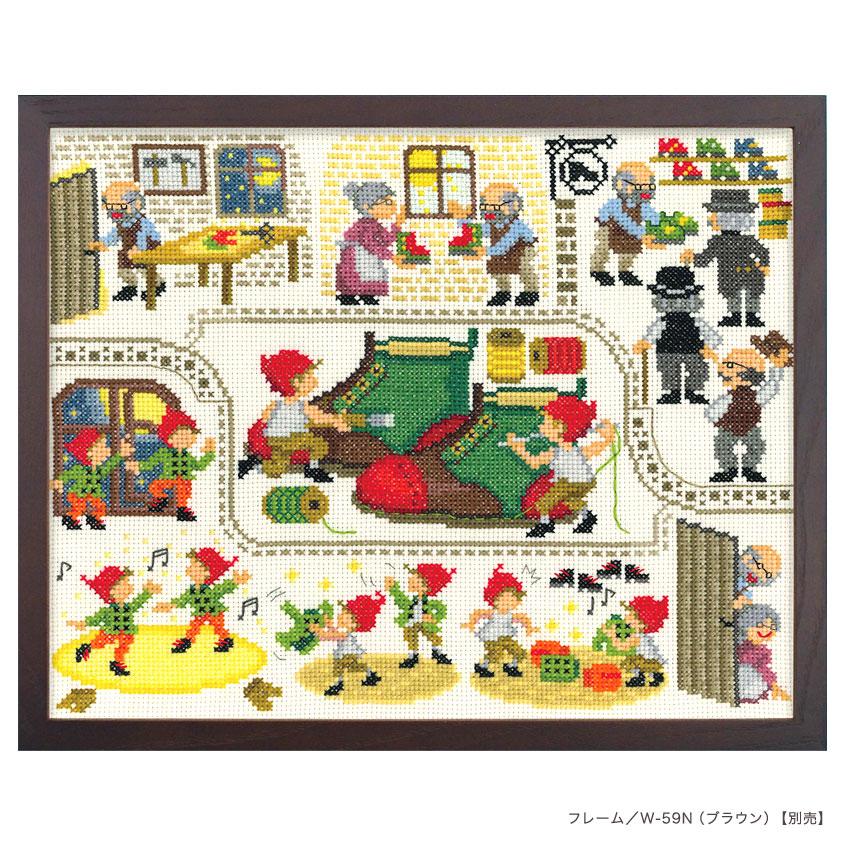 オリムパス クロスステッチ 刺しゅうキット Nostalgic Story こびとの