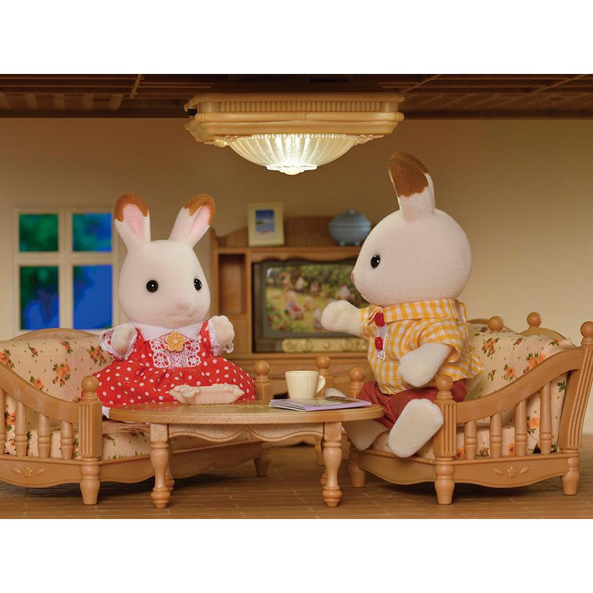 シルバニアファミリー　ルームライト4個 Sylvanian Families シルバニアファミリー 光るルームライト : 手芸