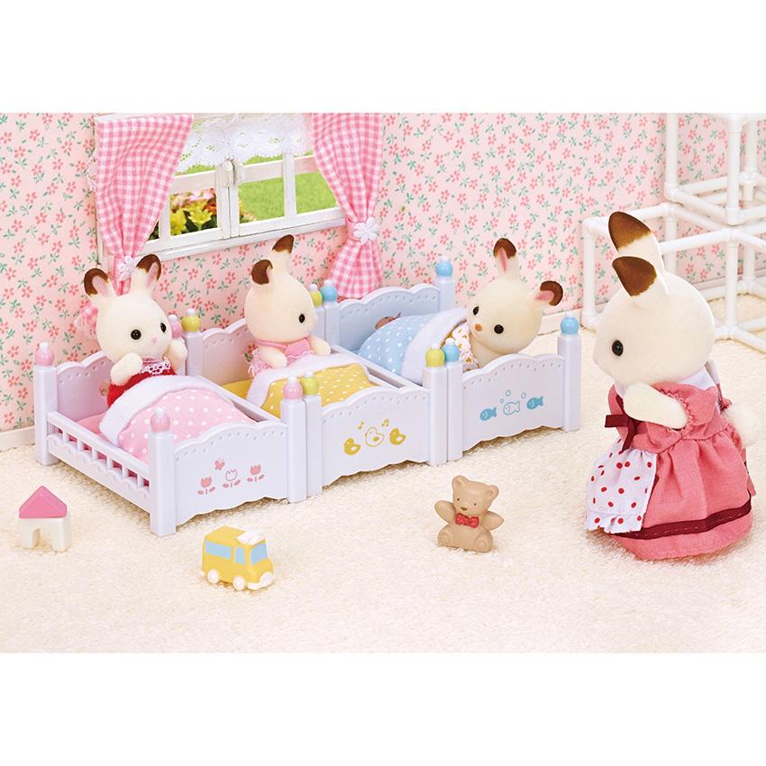 Sylvanian Families シルバニアファミリー 赤ちゃん三段ベッド : 手芸