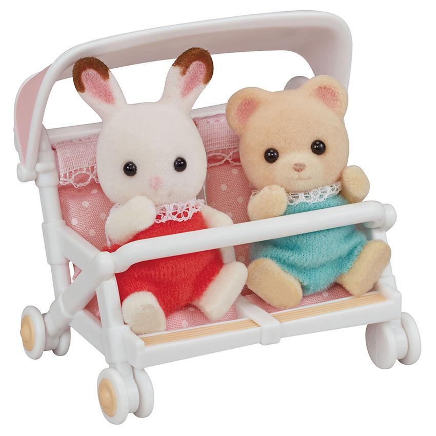 (未使用･未開封品)　シルバニアファミリー 家具 ふたり乗りベビーカー カ-214 og8985z Sylvanian Families シルバニアファミリー ふたり乗りベビーカー