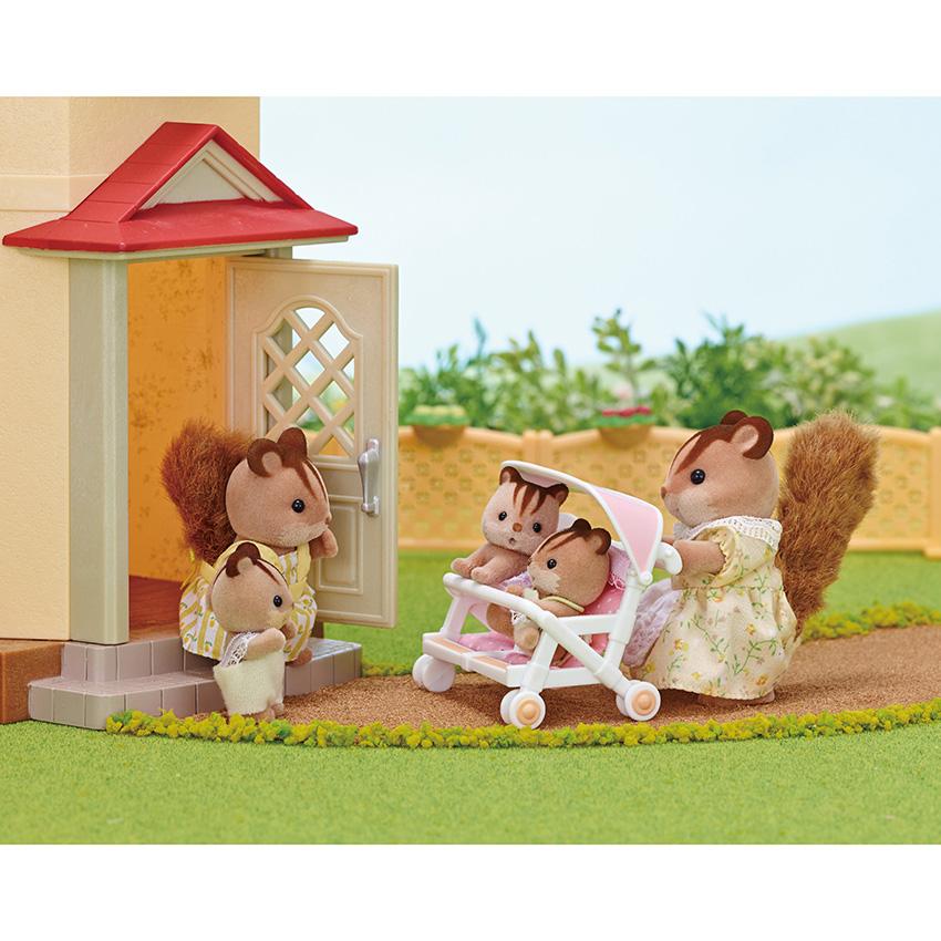 Sylvanian Families シルバニアファミリー ふたり乗りベビーカー