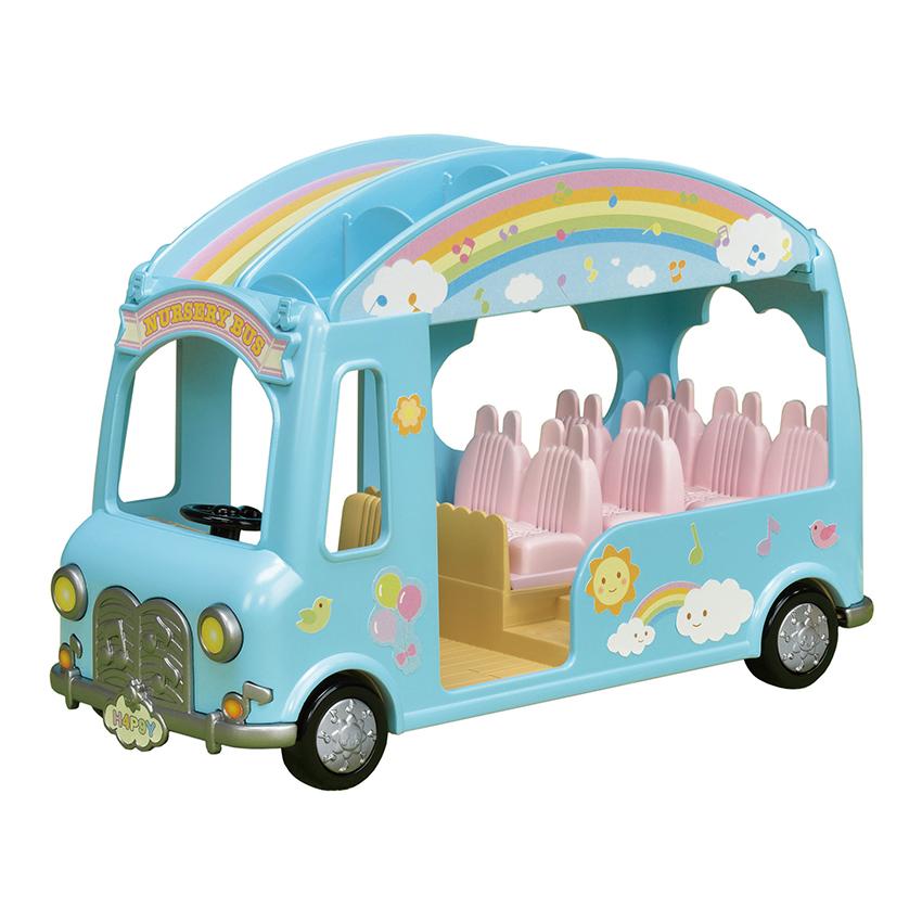 シルバニアファミリー - シルバニア　ようちえん Sylvanian Families シルバニアファミリー にじいろようちえんバス
