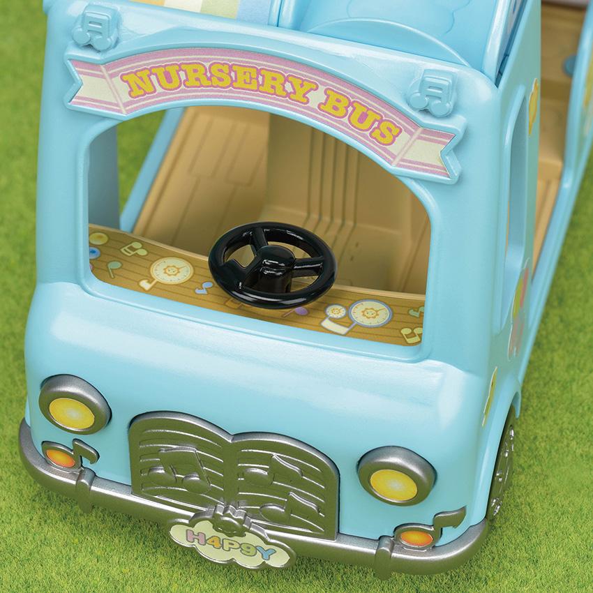 Sylvanian Families シルバニアファミリー にじいろようちえんバス
