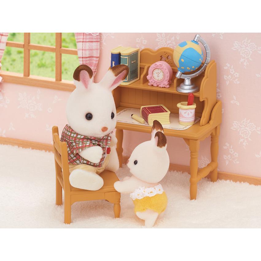 Sylvanian Families シルバニアファミリー 勉強机セット : 手芸材料の