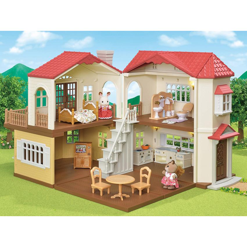 Sylvanian Families シルバニアファミリー 赤い屋根の大きなお家