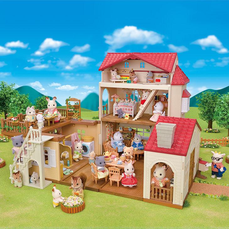 Sylvanian Families シルバニアファミリー 赤い屋根の大きなお家