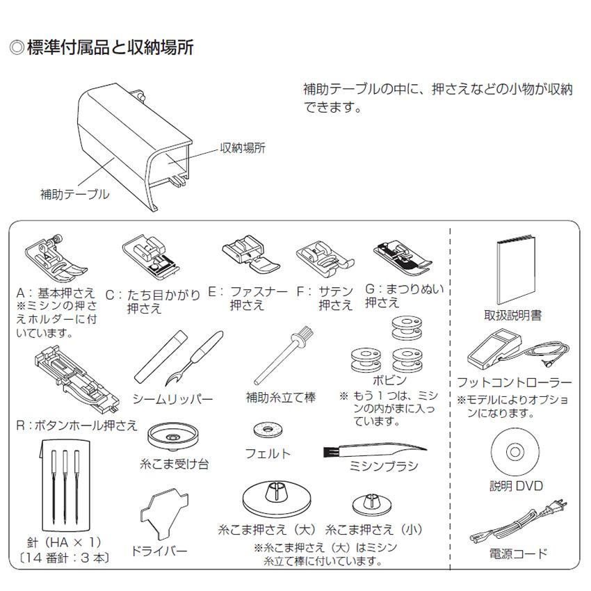 ミシン 本体 ジャノメ コンピューターミシン J410 | 初心者 初めて 簡単 かんたん JANOME 自動糸調子 コンパクト シンプル｜shugale1｜05