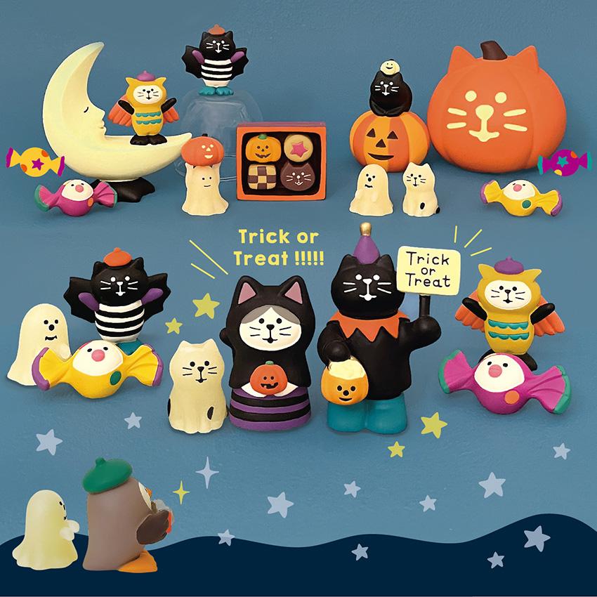 コンコンブル　ハロウィン DECOLE コンコンブル ハロウィン ハロウィンクッキーBOX | 小物 置物