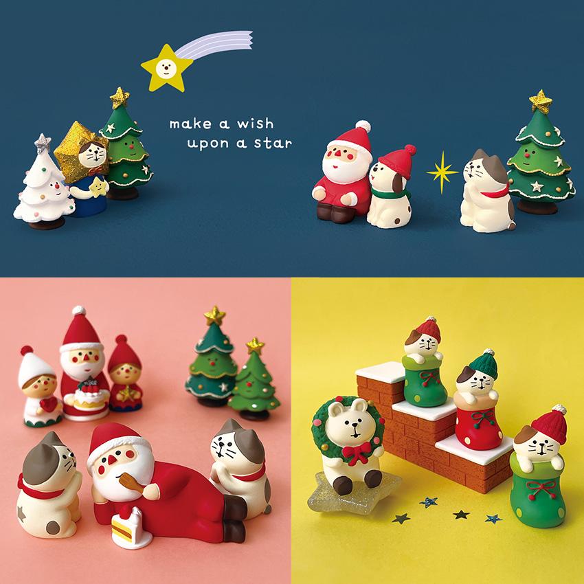 コンコンブル クリスマス ゴロ寝ケーキサンタ | 小物 置物 飾り