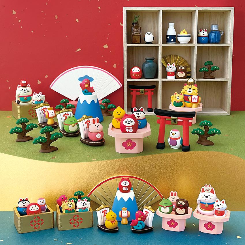 DECOLE（デコレ） コンコンブル お正月 のせのせ招き | お正月 小物