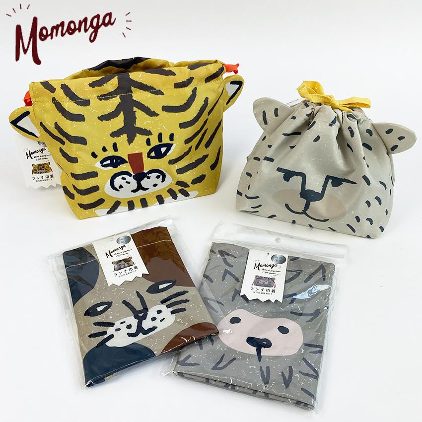 BISQUE モモモンガ ランチ巾着【完成品】| 保冷バッグ ランチ