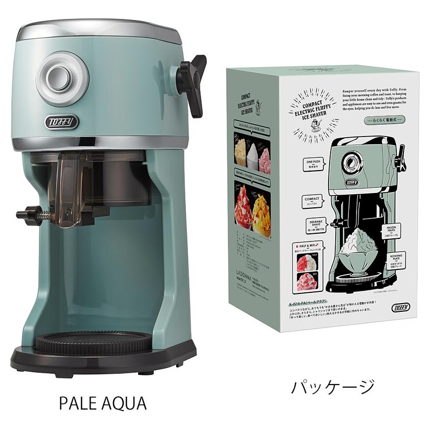 Toffy トフィー コンパクト電動ふわふわかき氷器 │電動かき氷器