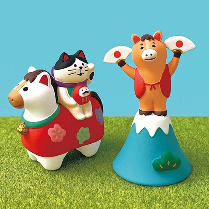 コンコンブル　合格　干支　正月　35点おまけ5点 concombre（コンコンブル） 2026福馬 干支なりきり猫 馬