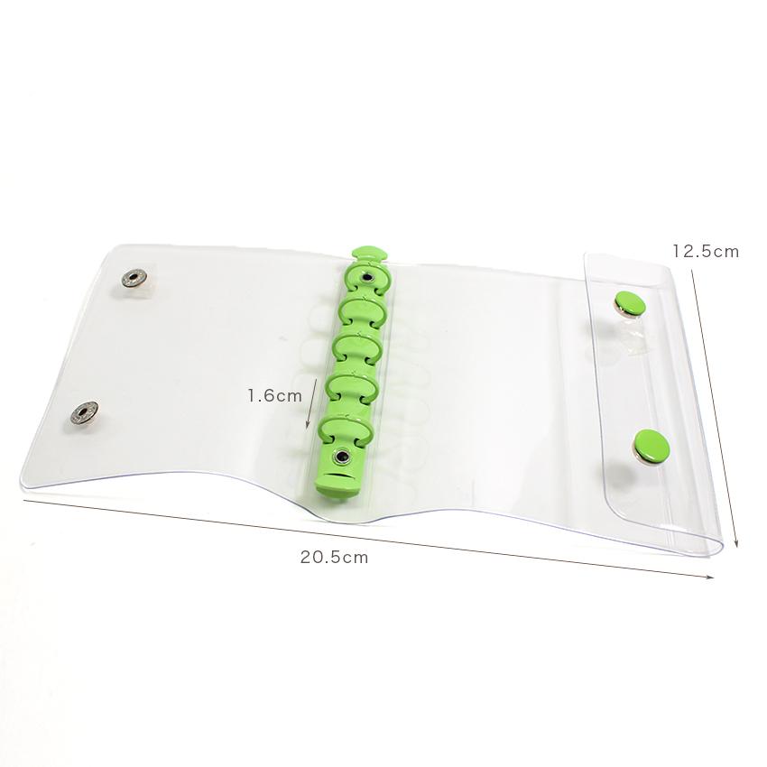 シール手帳 カラーバインダー サイズM5 シート10枚付 | 推し活グッズ