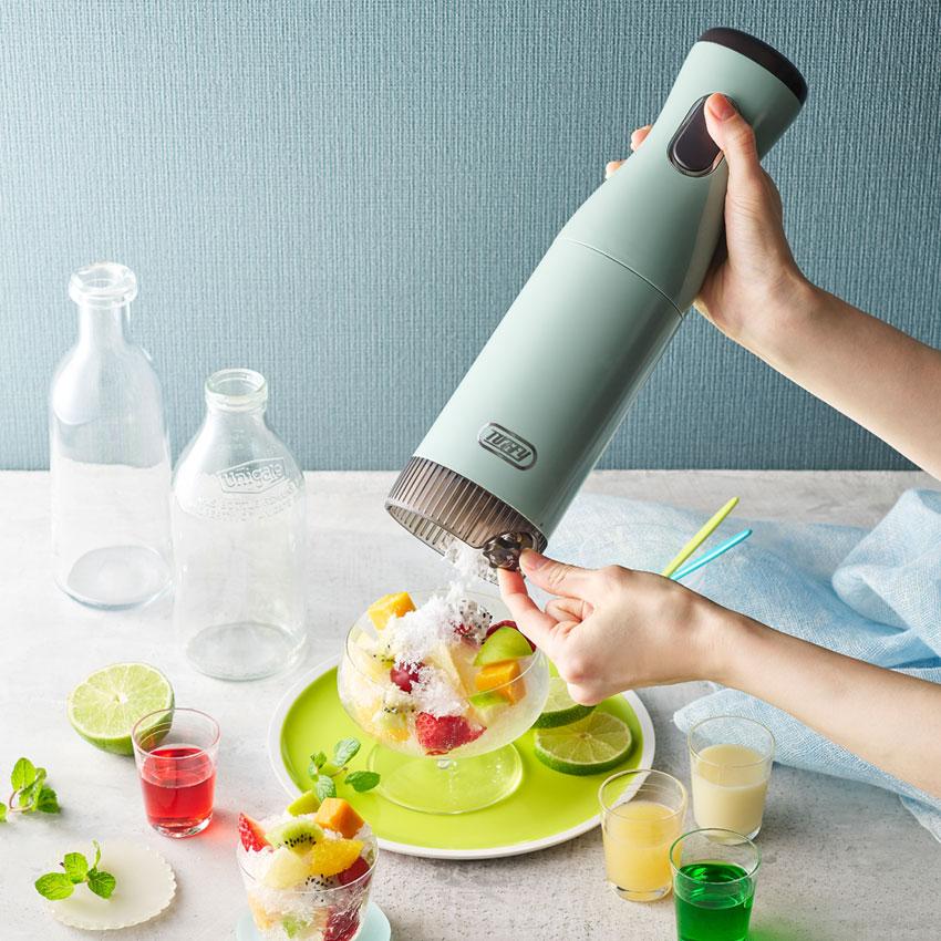 Toffy トフィー コードレスふわふわかき氷器 K-IS15 | 電動かき氷器