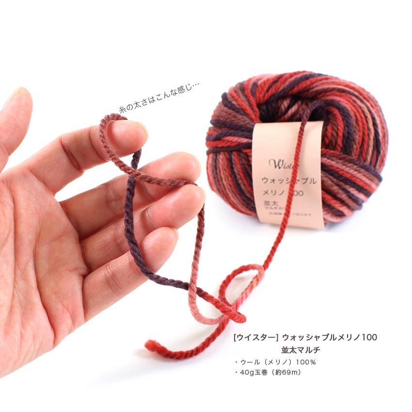クラフトハートトーカイ ウイスター ウォッシャブルメリノ100並太