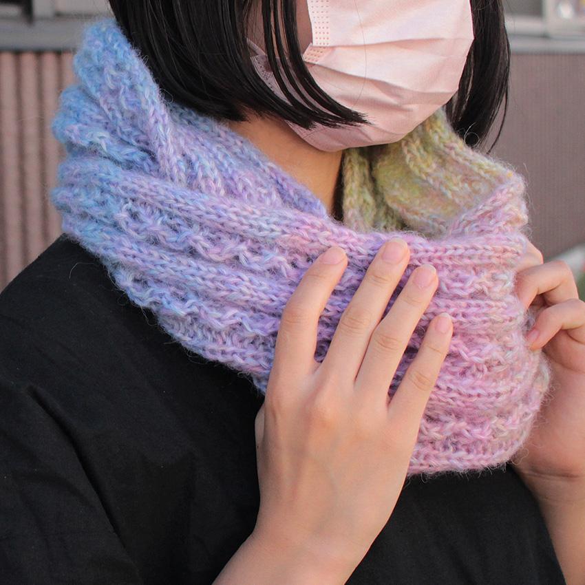 クラフトハートトーカイ ウイスター ミックスドーナツ｜毛糸 あみもの