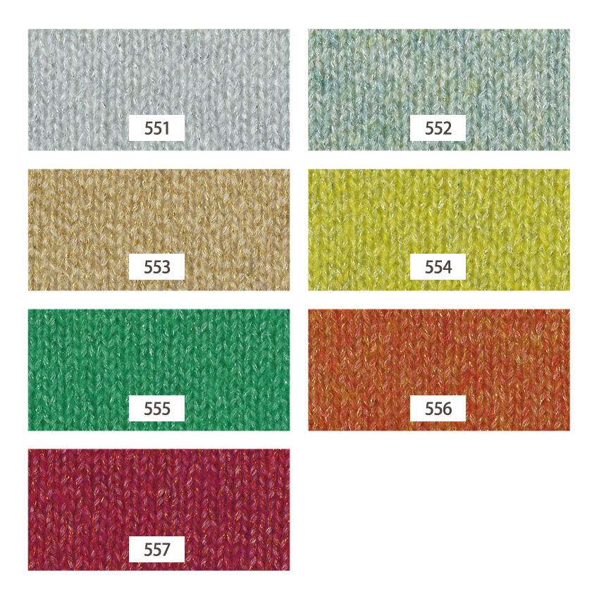 スキー キャロル｜毛糸 元廣 あみもの 超極太 イタリア製 手編み